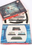 Jouef, an OO/HO gauge Trans-Europe Express passenger train set: together with a goods train set,