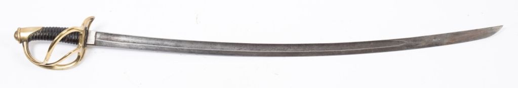 A French cavalry trooper's sword:,