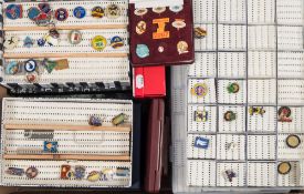 A collection of 1960s and later Butlin's Holiday Camp enamel badges and Butlin's Loyalty Club