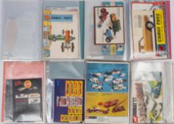A collection of Corgi catalogues dating between 1957 and 1985:.