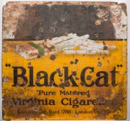 An Imperial Enamel Co, Birmingham double sided enamel advertising sign for Dagenite Accumulators:,