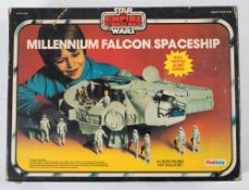 A Palitoy vintage Star Wars Empire Strikes Back Millennium Falcon:.