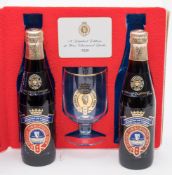 A collection of various Guinness glasses and a Guinness Commemorative Brew set:.