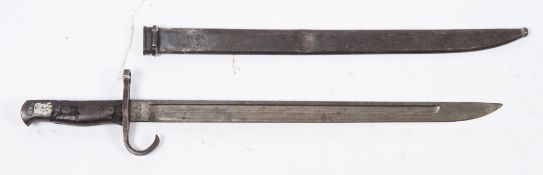 A Japanese 30th year (1897) pattern bayonet:,