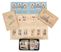 Wills, Players and others, a collection of sets and part sets of cigarette cards:.