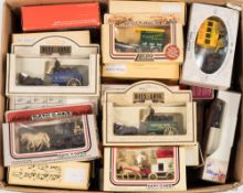 LLedo Days Gone, a collection of assorted diecast vehicles: mostly horse drawn vehicles, all boxed,