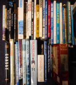 A collection of assorted reference books relating to aircraft: tanks,