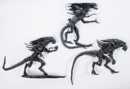 A group of three various loose Alien figures:.