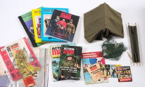 A collection of Action Man.