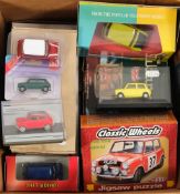Corgi and others a collection of boxed models of Minis:,