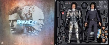 A Hot Toys 1/6th Robocop figure 'Battle Damaged Version with Alex Murphy':,