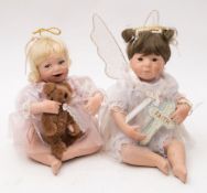 The Ashton-Drake Galleries and others , a group of porcelain collectors dolls:,
