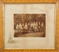 A group of six various early 20th century team/club photographs:,