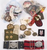 A collection of mostly British cloth badges:, includes SAS, Parachute Regt, Royal Wessex Yeomanry,