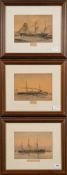 After W Fred Mitchell - HMS Speedwell, HMS Thrush & HMS Mohawk.