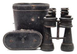 A pair of Third Reich period 7 x 50 Kriegsmarine binoculars by Ernst Leitz GmbH,