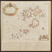 Captain Grenville Collins (1643-1694) 'The Islands of Scilly' circa 1693:,