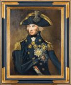 After Lemuel Francis Abbott- Admiral Lord Nelson,;- oil on canvas, 73 x 57cm.