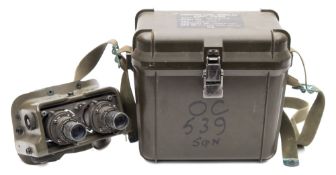A pair of night vision goggles used by Major Ewen Southby-Tailyour during the initial amphibious