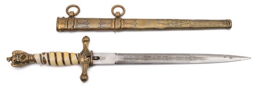 A Third Reich Period Kriegsmarine dirk by Eickhorn:,