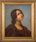 Follower of Guido Reni, Italian School 18th Century - Saint Cecilia,