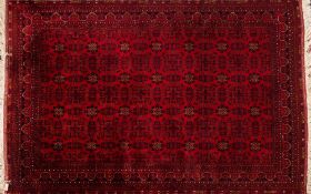 A Turkoman carpet:,