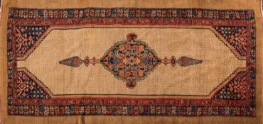 A Serapi rug:,