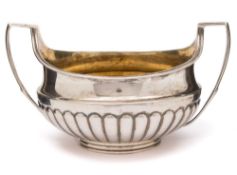 A George III two-handled sugar basin, maker Peter, Ann and William Bateman, London,