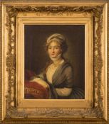 Circle of Louis-Leopold Boilly [1761-1845]- A portrait of a young lady,