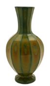 A Bohemian Lithyalin polished glass vase: probably by Friedrich Egermann,
