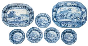 A Monk's Rock Series part dinner service,