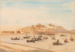 Philip Wilson Steer [1860-1942]- The Dover Fleet,
