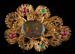 An opal doublet,