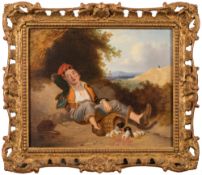 English School mid 19th Century- The unintended consequence of a rest in the fields,