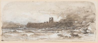 Dr William Crotch [1775-1847]- Rural Landscape,:- pencil drawing, 6.
