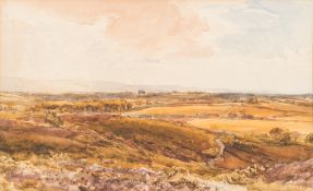 Thomas Collier [1840-1891] - Fittleworth Common,:- signed bottom right watercolour 27 x 44cm.