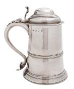 A George III silver tankard, maker John Deacon, London,