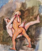 Robert O Lenkiewicz [1941-2002]- Go Away - Nearer!,:- Project 9.