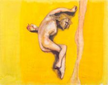 Robert O. Lenkiewicz [1941-2002]- Man in a knot by the straight back of a woman.,:- Project 12.