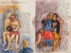 Robert O Lenkiewicz [1941-2002]- Aesthetic Note 4.