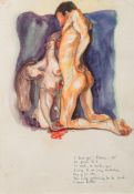 Robert O Lenkiewicz [1941-2002]- 'I love you! - Please let me prove it! ....