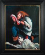 Robert O.. Lenkiewicz [1941-2002]- The Father Eats the Son,:- Project 15.