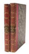 PETIT COURRIER DES DAMES : 2 vols, 89 hand coloured plates, half calf, 8vo, 1833-34.
