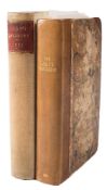 ROYAL LADY'S MAGAZINE : 2 vols, 20 hand coloured plates, and uncoloured plates, half calf & buckram,