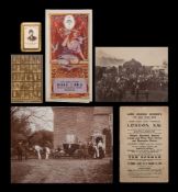 CIRCUS : Lord George Sanger Archive including original photographs, advertising posters, programmes,