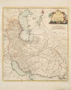 KITCHEN, Thomas - A New Map of Persia : hand coloured map, 380 340 mm, 18th cent. With one other.