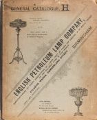 LAMP TRADE CATALOGUE : English Petroleum Lamp Company, copiously illustrated,
