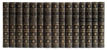 BINDINGS : The Plays and Poems of Shakespeare - 15 vol.
