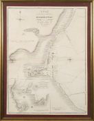 STORNAWAY : Plan of the Town and Harbour of Stornaway Island of Lewis from actual survey by John