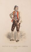 COSTUME : Costumes Suede, Norvege, Danemark, Hollande et Allemagne, etc - 20 hand coloured plates,